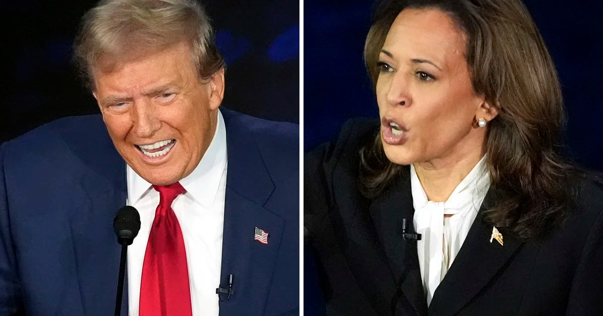 Harris and Trump are the protagonists of a heated debate about the economy, abortion and immigration, three key issues that have kept undecided voters busy