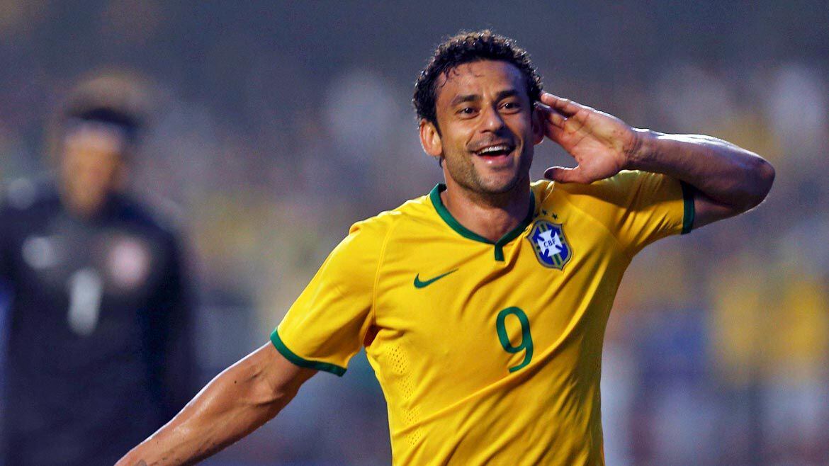 Fred supo ser el centrodelantero de Brasil en el Mundial 2014 (Reuters)