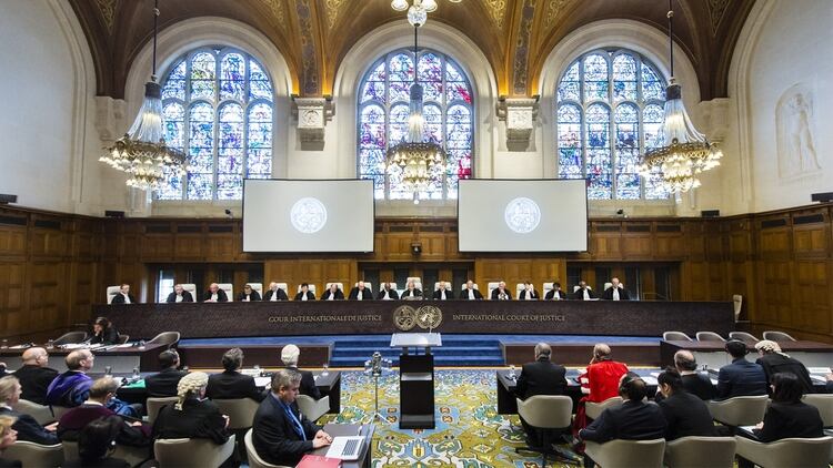 Molteni explica que la decisión tomada por la Corte Internacional de Justicia respecto al caso Chagos, también es aplicable al caso Malvinas. Foto: Archivo DEF.