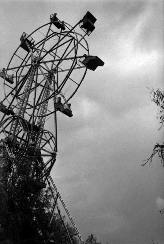 Juegos de la Feria de Chapultepec. (Foto: Mediateca INAH)