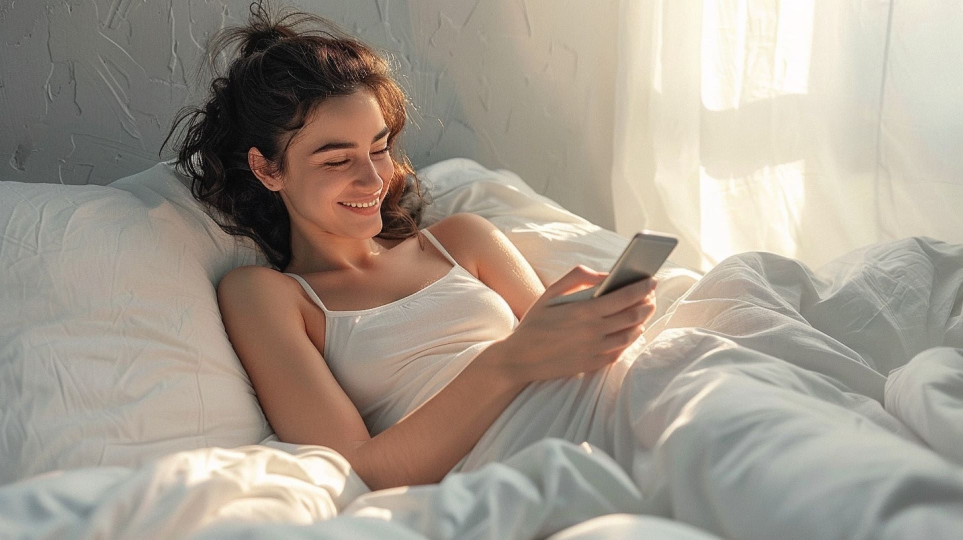 Una forma de disfrutar de las mañanas es pasar 15 minutos más en la cama, ya sea para descansar un poco más, revisar sus dispositivos móviles, disfrutar de una taza de café o posponer el momento de levantarse. (Imagen Ilustrativa Infobae)