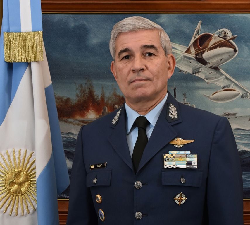 Xavier Julián Isaac, jefe de Estado Mayor Conjunto de las Fuerzas Armadas