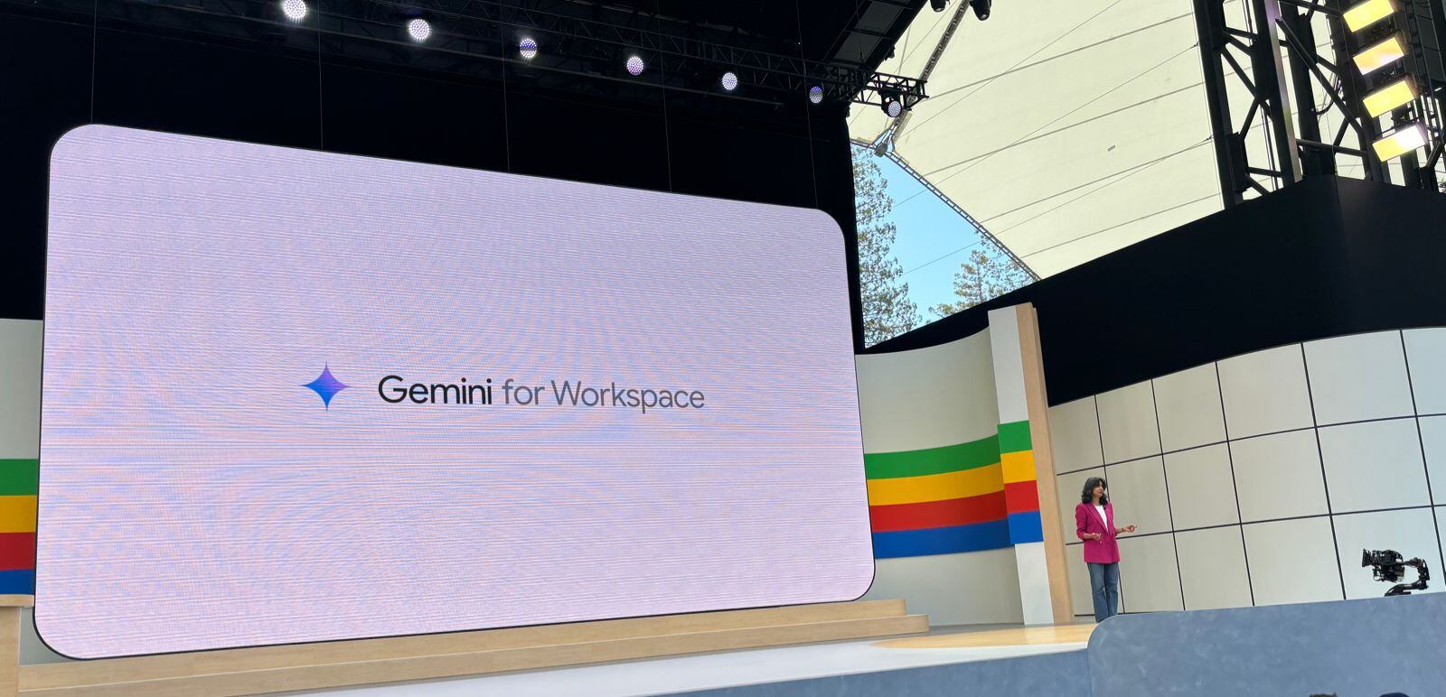 Google io muestra Gemini para Workspace. (Foto: Infobae)