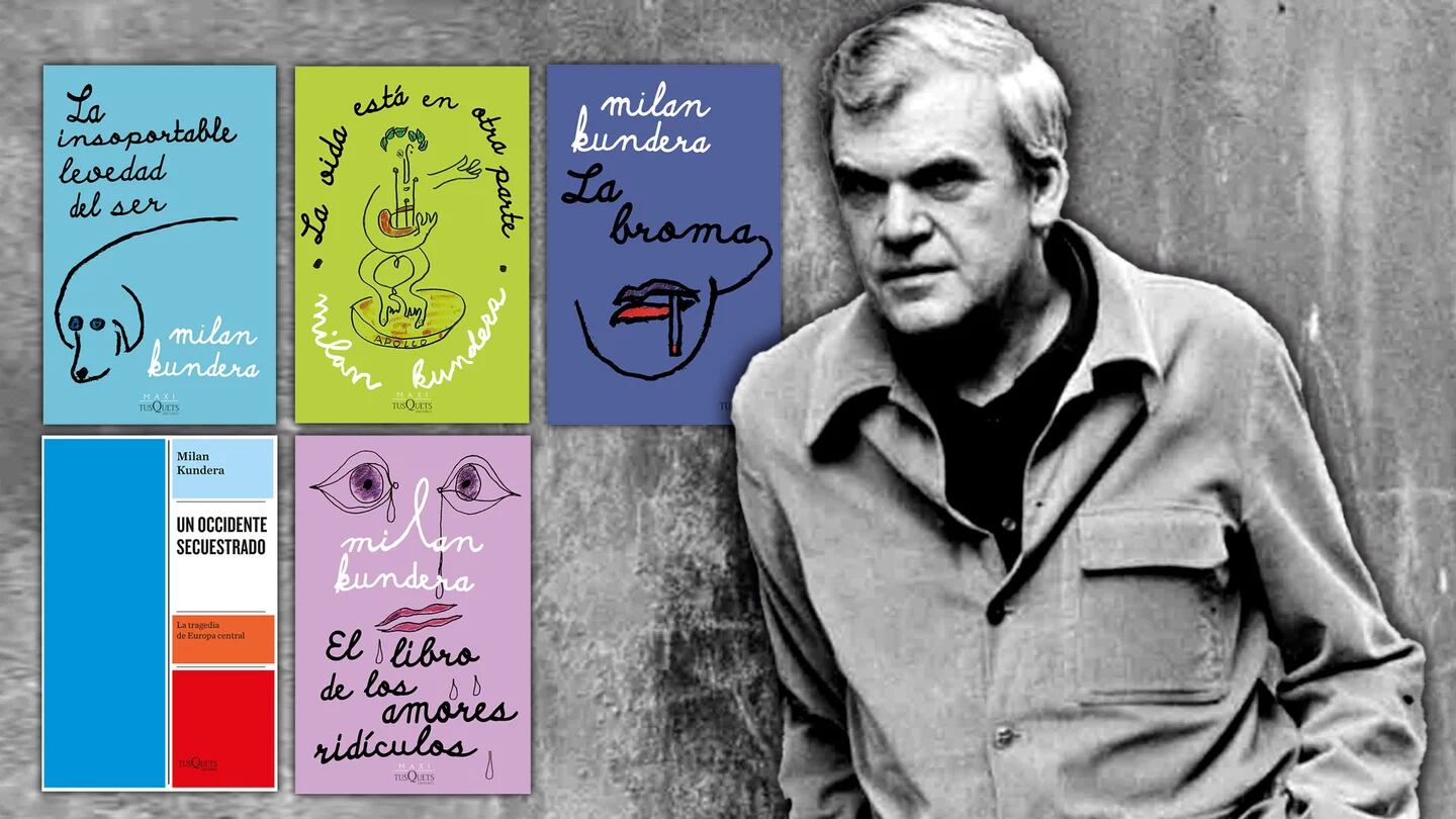 Milan Kundera: cinco libros para conocer a un autor obsesionado con la  muerte - Infobae