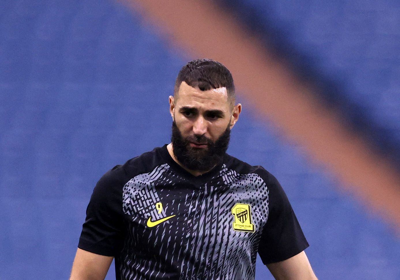 Gallardo dirigirá a Karim Benzema, la gran figura del Al Ittihad (REUTERS/Ahmed Yosri)