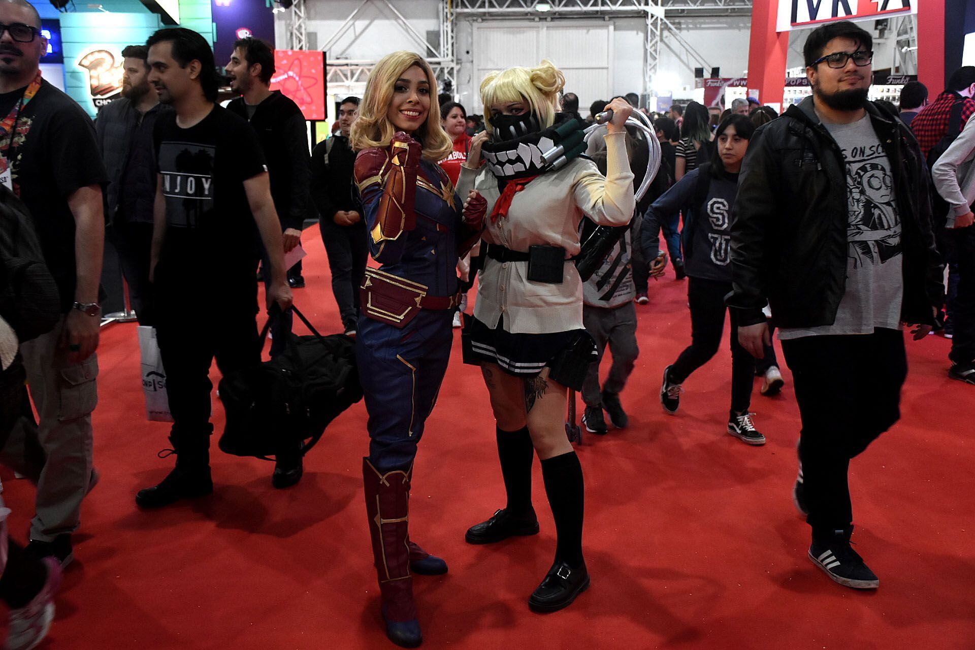 Los cosplayers tomarán los pasillos, siempre dispuestos a la "selfie"(Nicolás Stulberg)