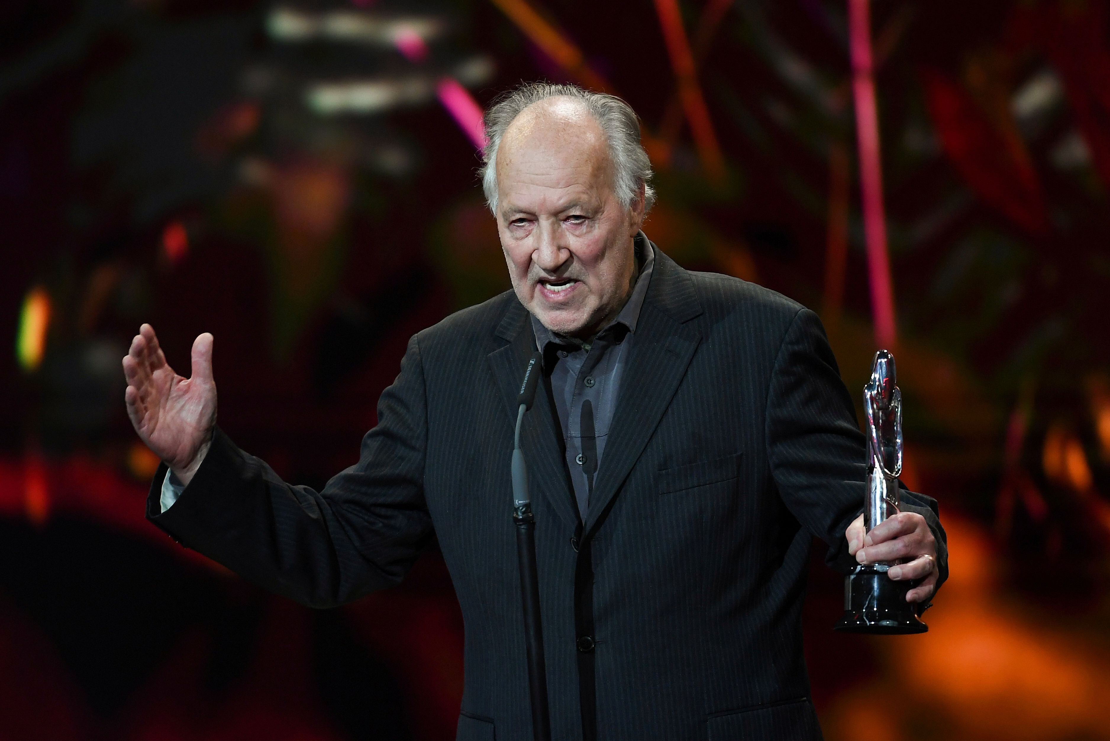 Werner Herzog, un cineasta premiado. Aquí en Berlín, en 2019. (Britta Pedersen/Pool via REUTERS)