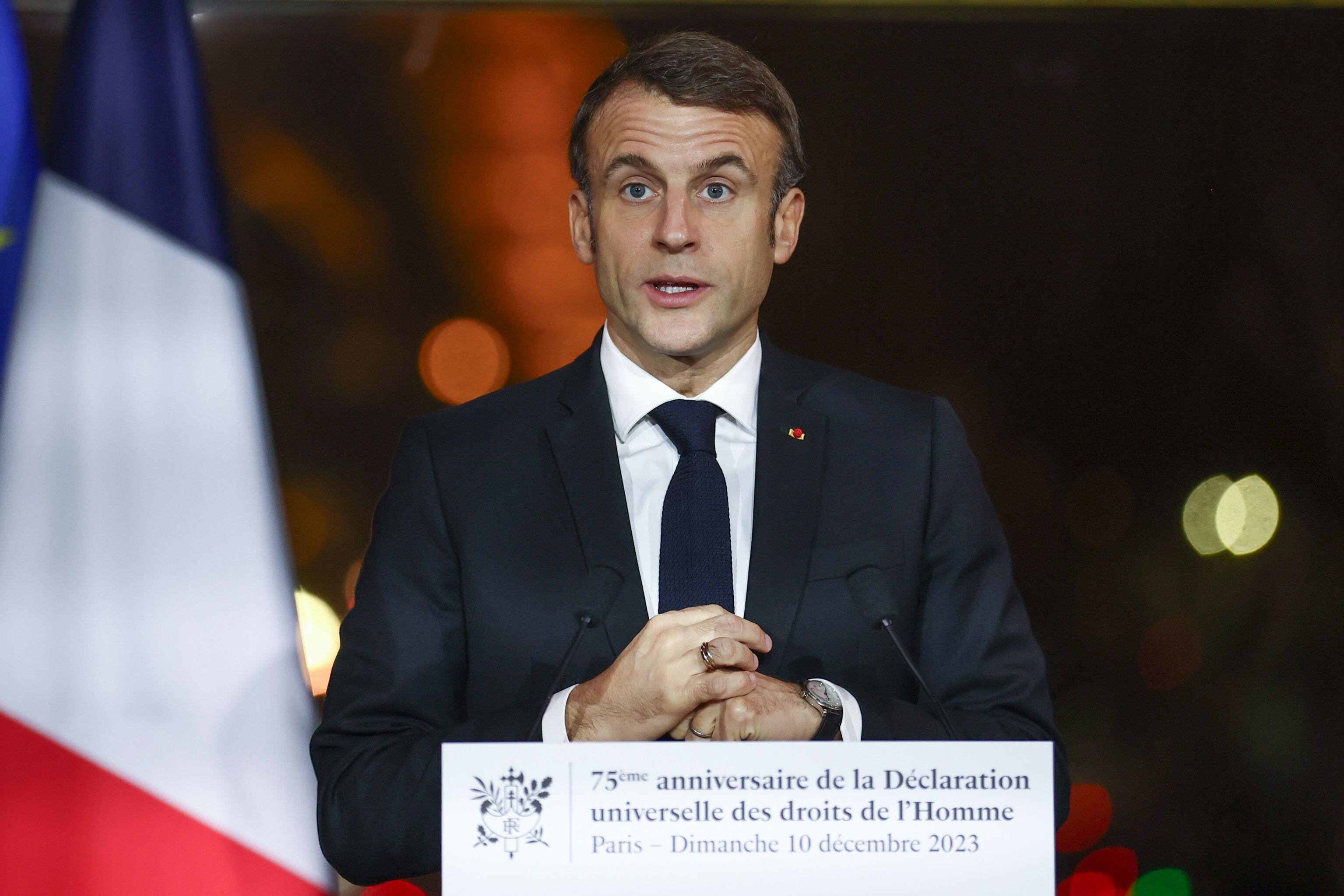 El presidente de Francia, Emmanuel Macron. EFE/EPA/MOHAMMED BADRA / POOL
