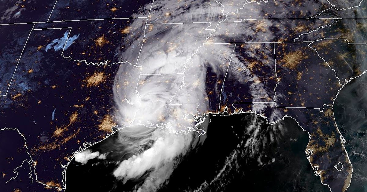Mapas que muestran el impacto catastrófico que el huracán Laura podría tener en Texas y Louisiana