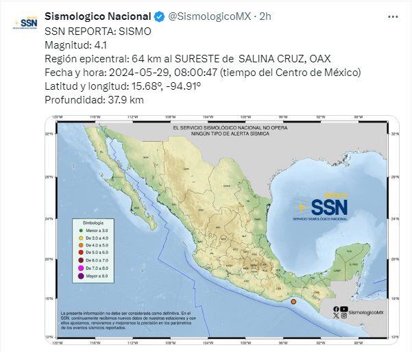 sismo Oaxaca