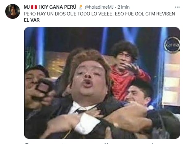 Peruvian fans explode on social media for goal not charged to the national team.
