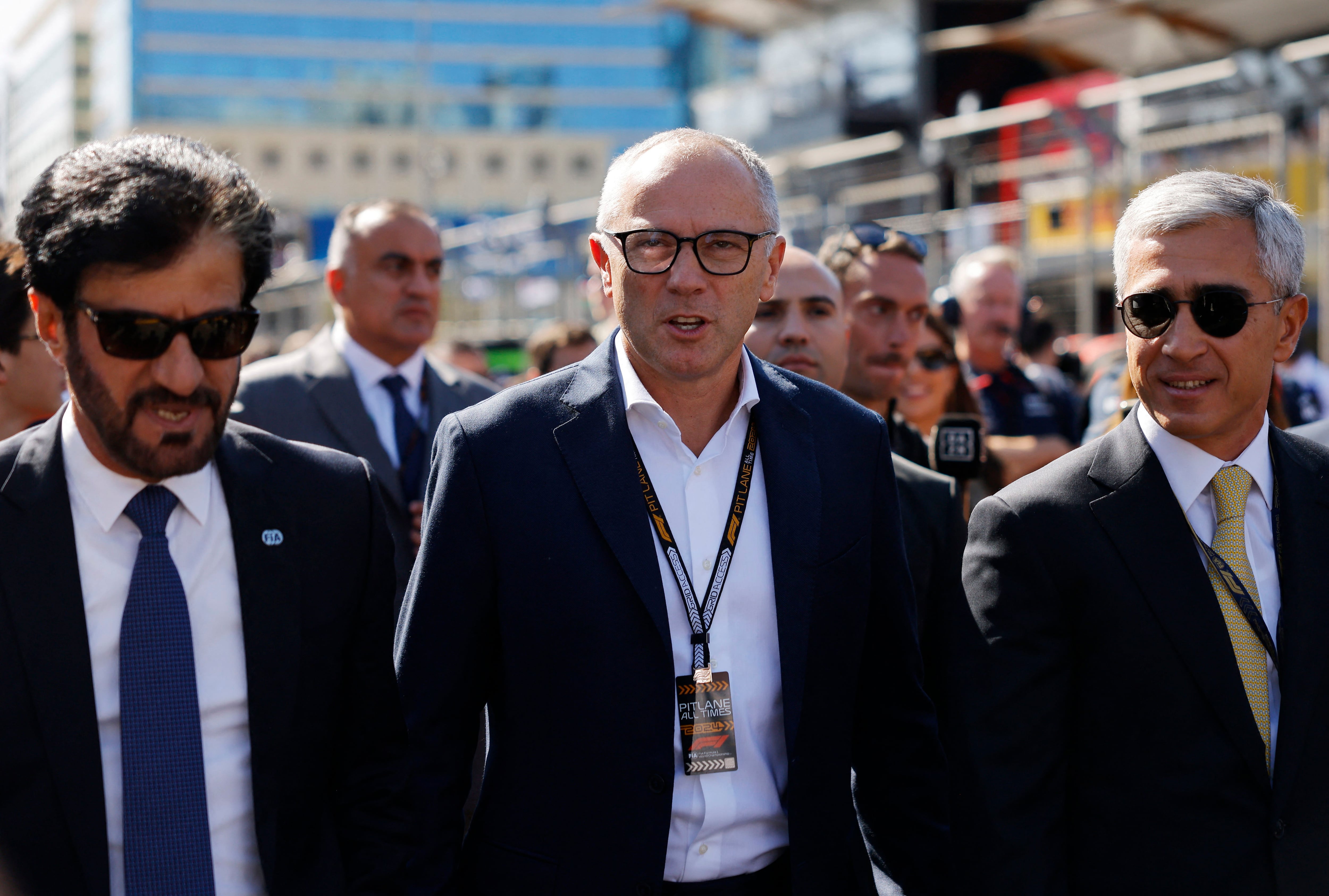 Stefano Domenicali, CEO de la F1 (REUTERS/Maxim Shemetov)