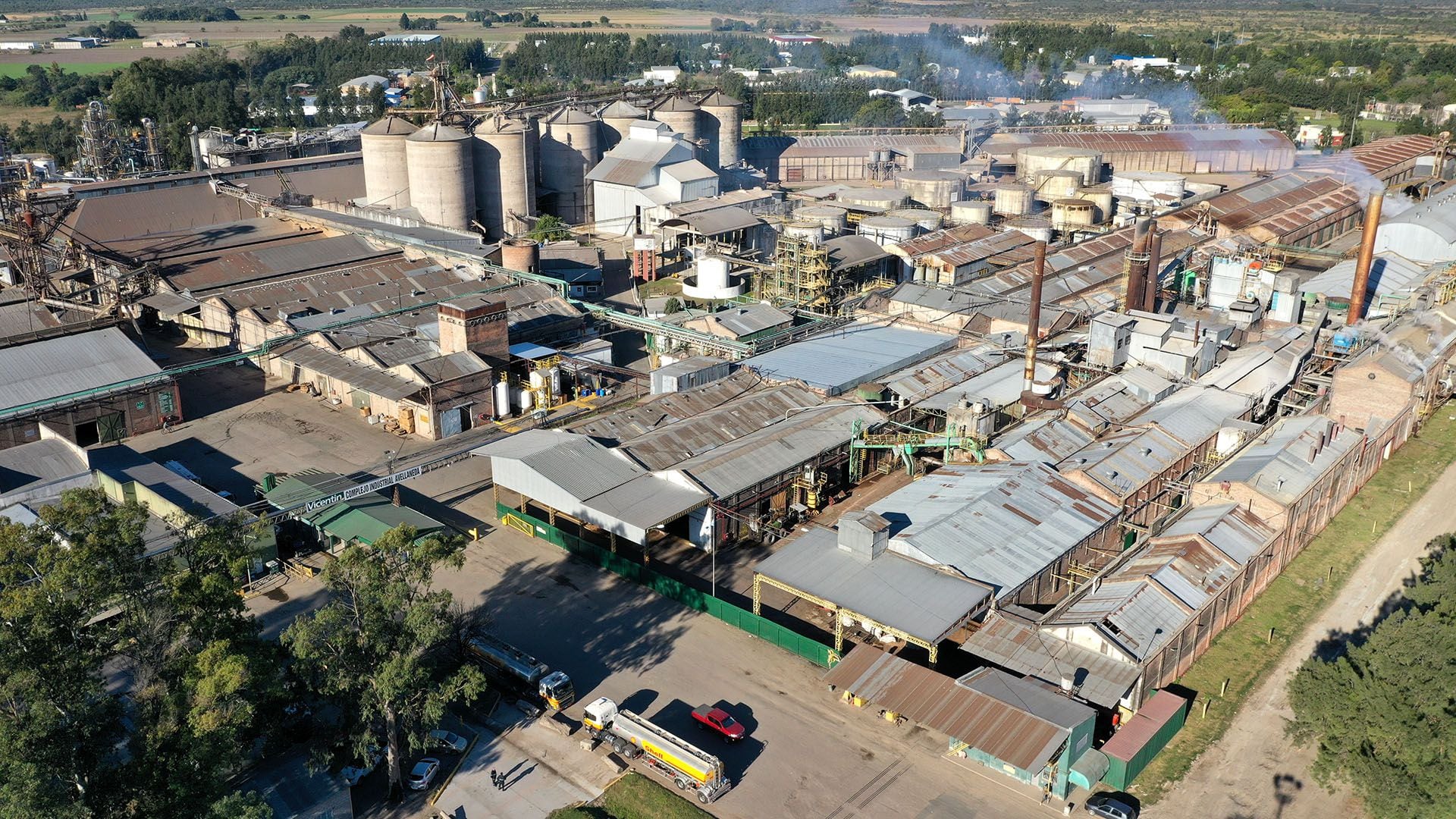 complejo industrial vicentin avellaneda drone