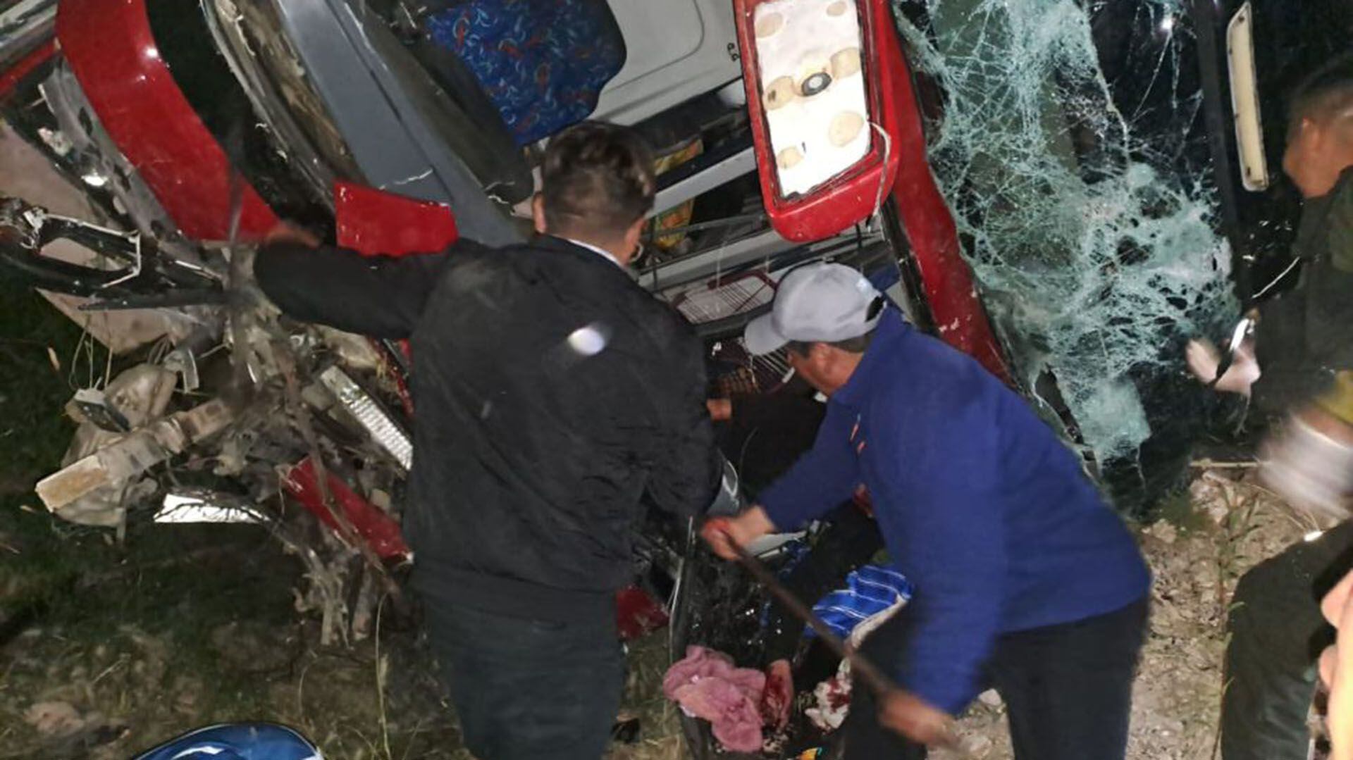 Grave accidente en la ruta que deberá hacer Boca para llegar a Potosí