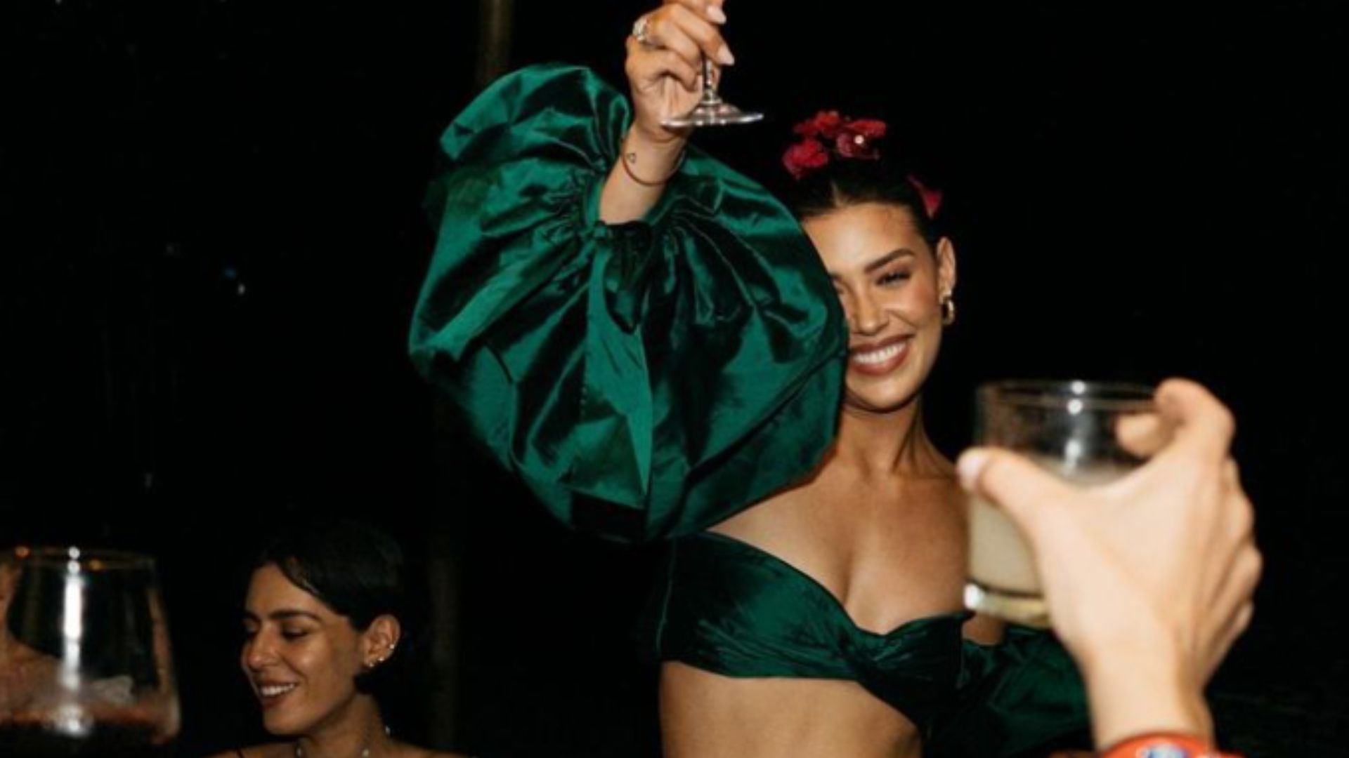Michelle Salas compartió los detalles del vestido que Dolce & Gabbana diseñó exclusivamente para ella (Instagram: @michellesalasb)