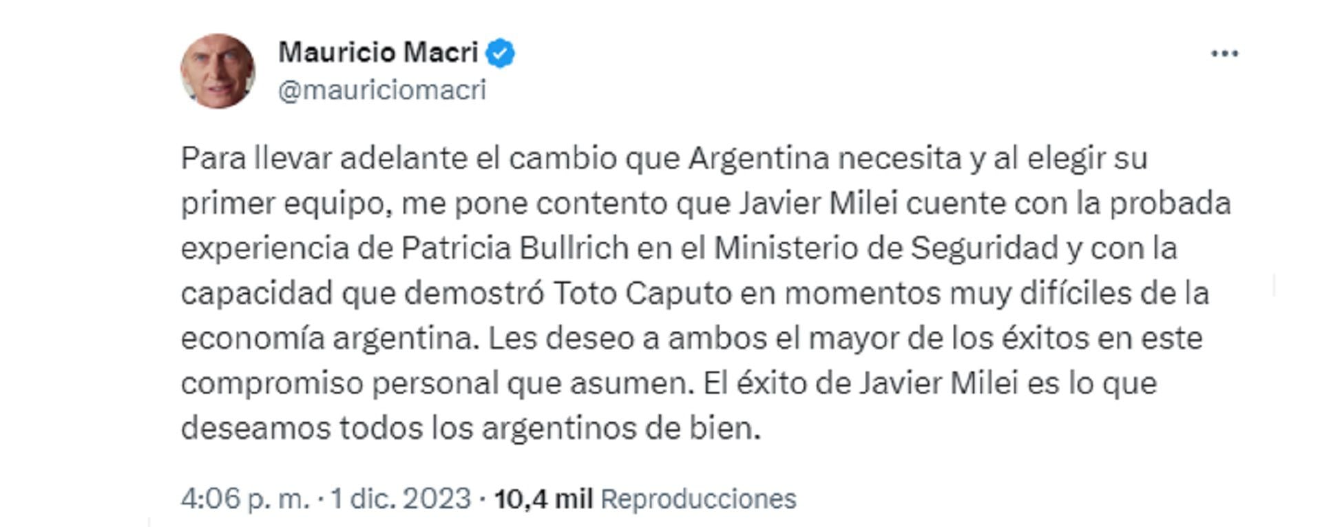 Mauricio Macri