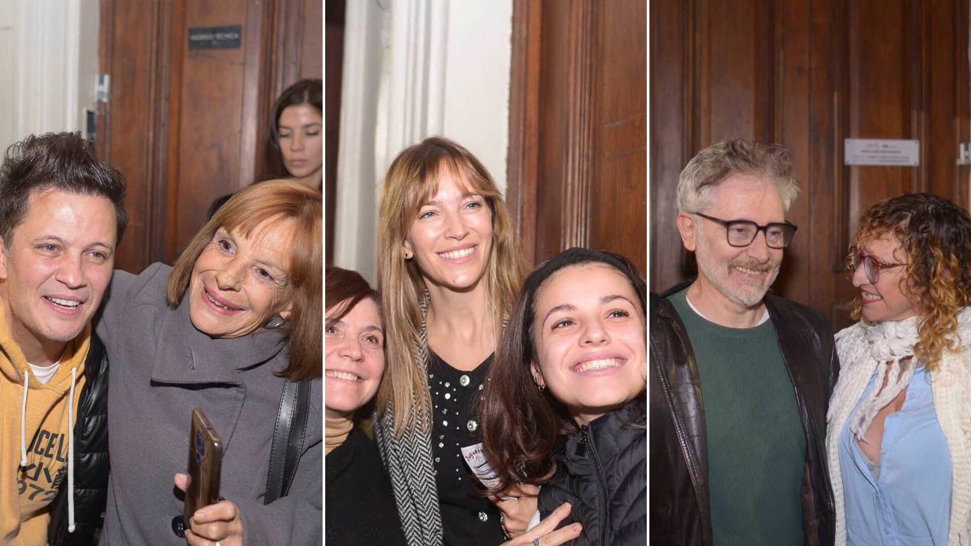 Luisana Lopilato fue a ver a Darío en una de sus funciones teatrales