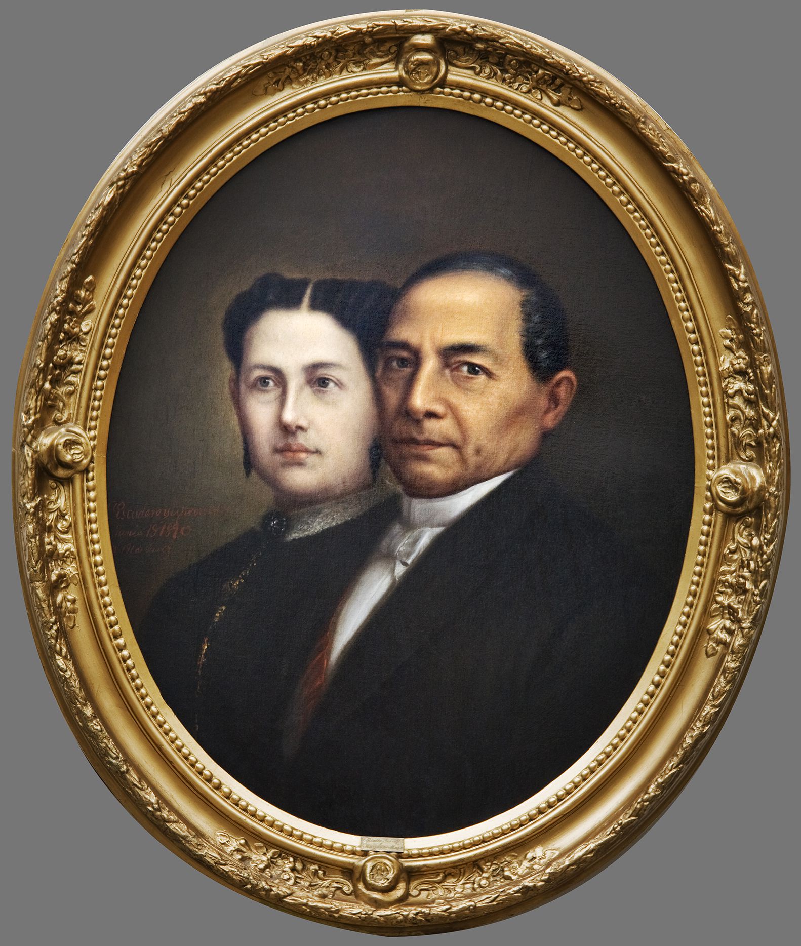 Margarita Maza and Benito Juarez