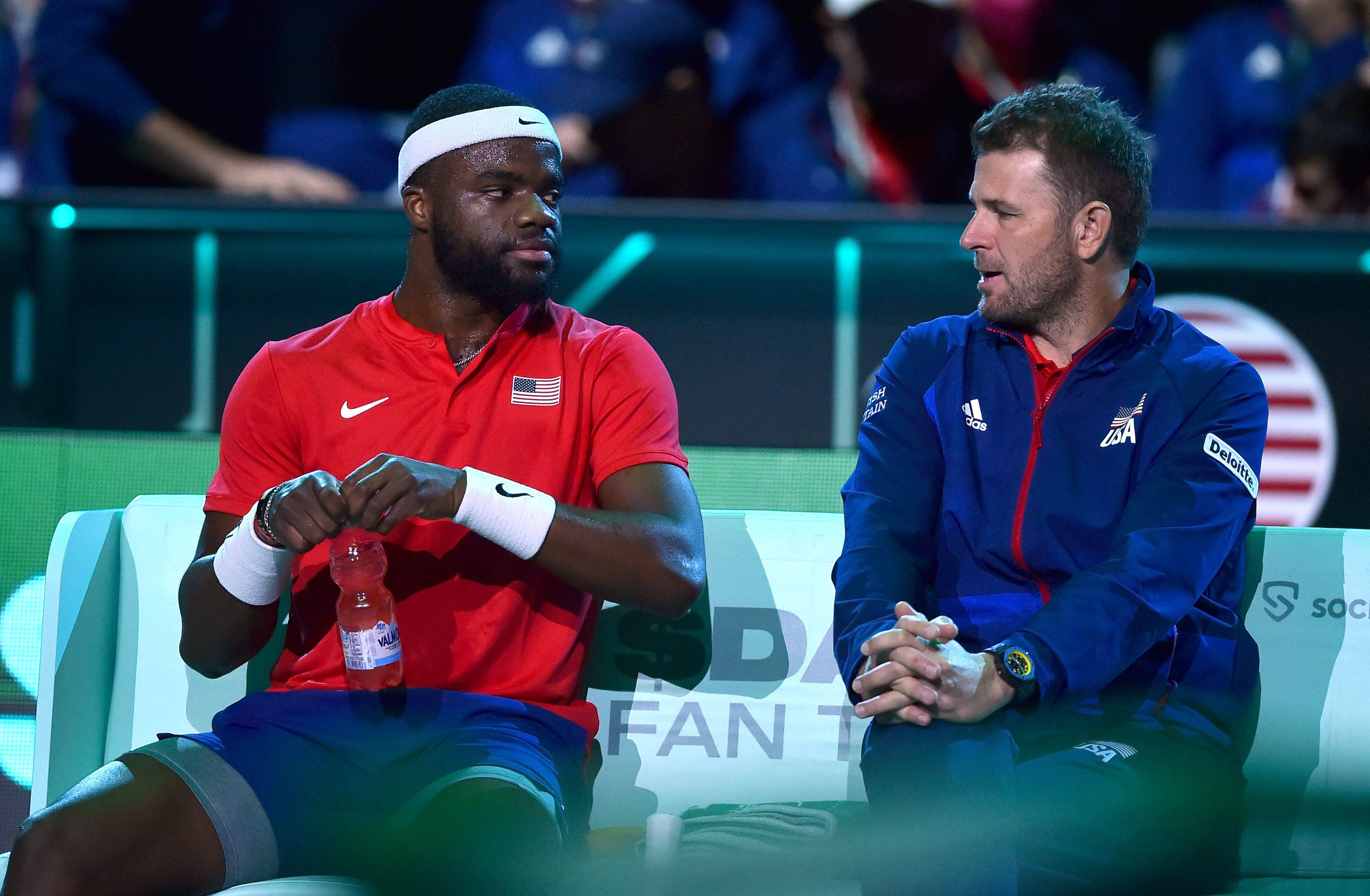 Mardy Fish fue capitán de Estados Unidos en la Copa Davis durante 2019 al 2023 (Reuters)