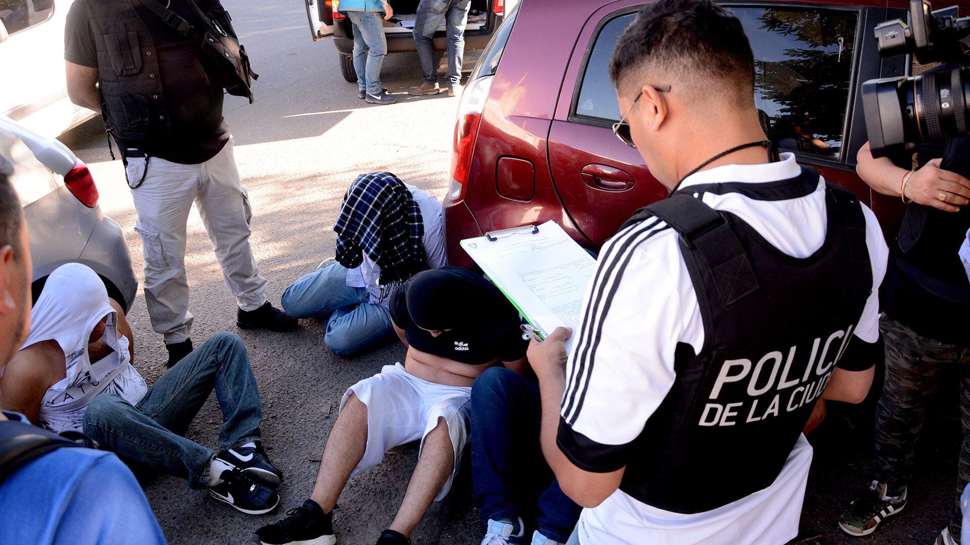 El 17 de noviembre de 2017, las autoridades argentinas lograron la captura de la banda de ladrones - crédito Ministerio de justicia y seguridad de Argentina