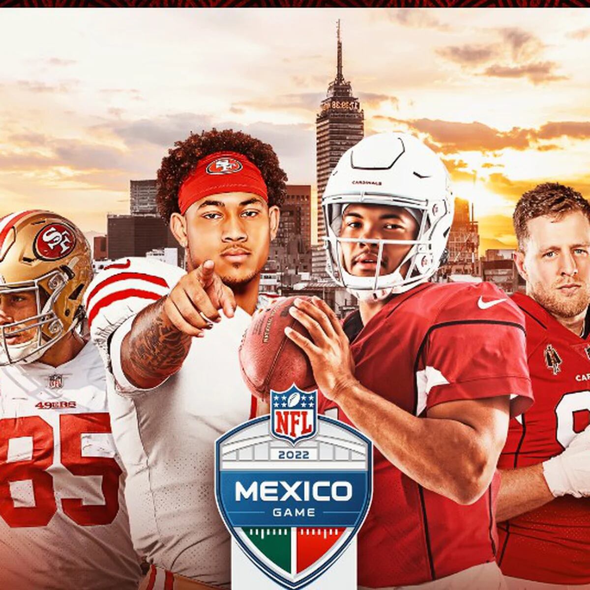 49ers en México: Estas son todas las actividades del equipo en CDMX antes  del partido de NFL – El Financiero