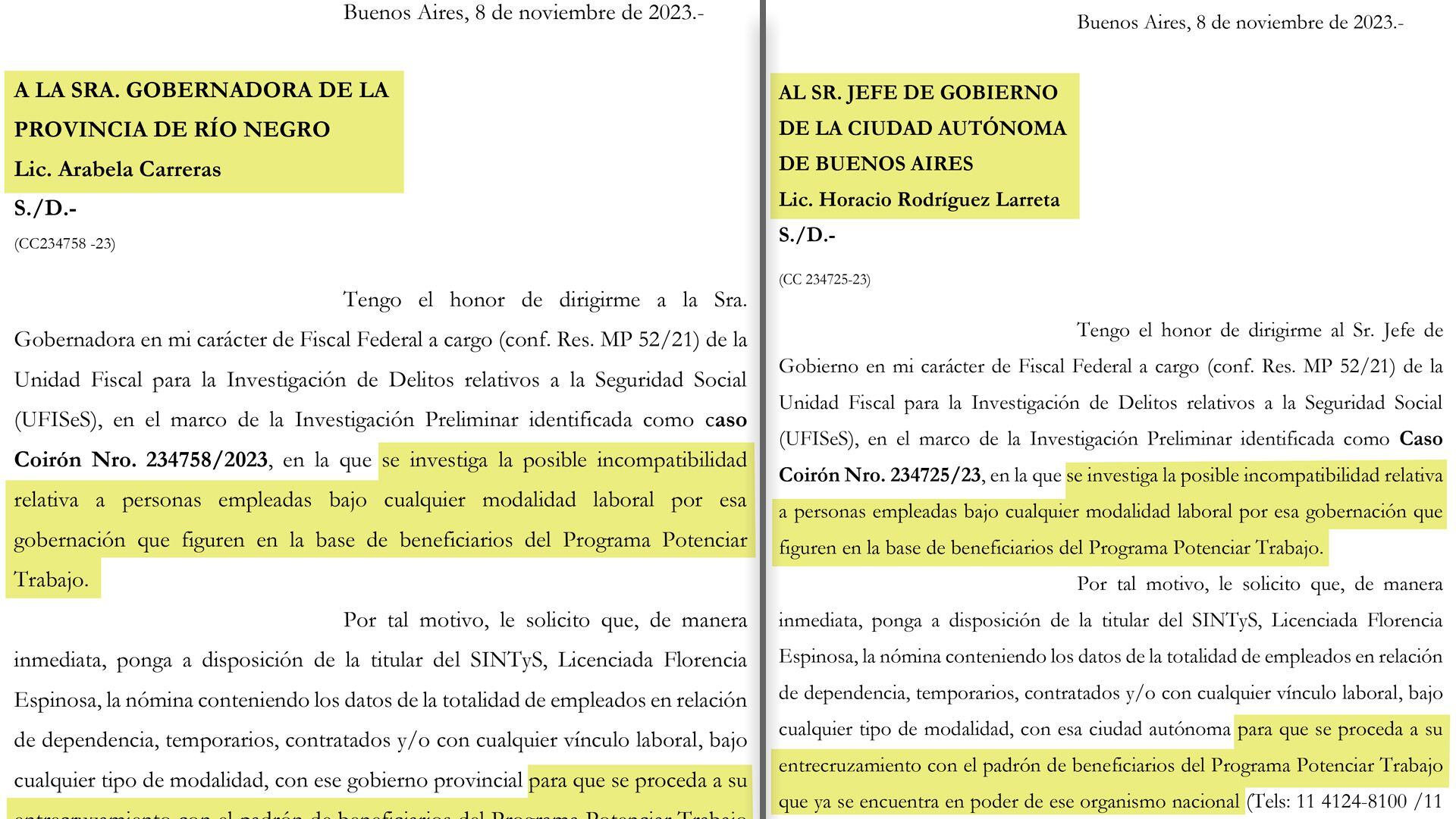 POTENCIAR TRABAJO, FISCAL MARIJUAN