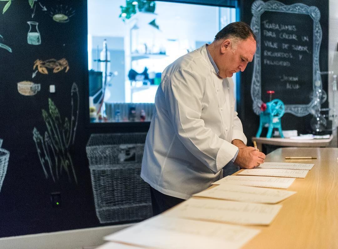 El chef José Andrés en su restaurante Minibar, en Washington DC