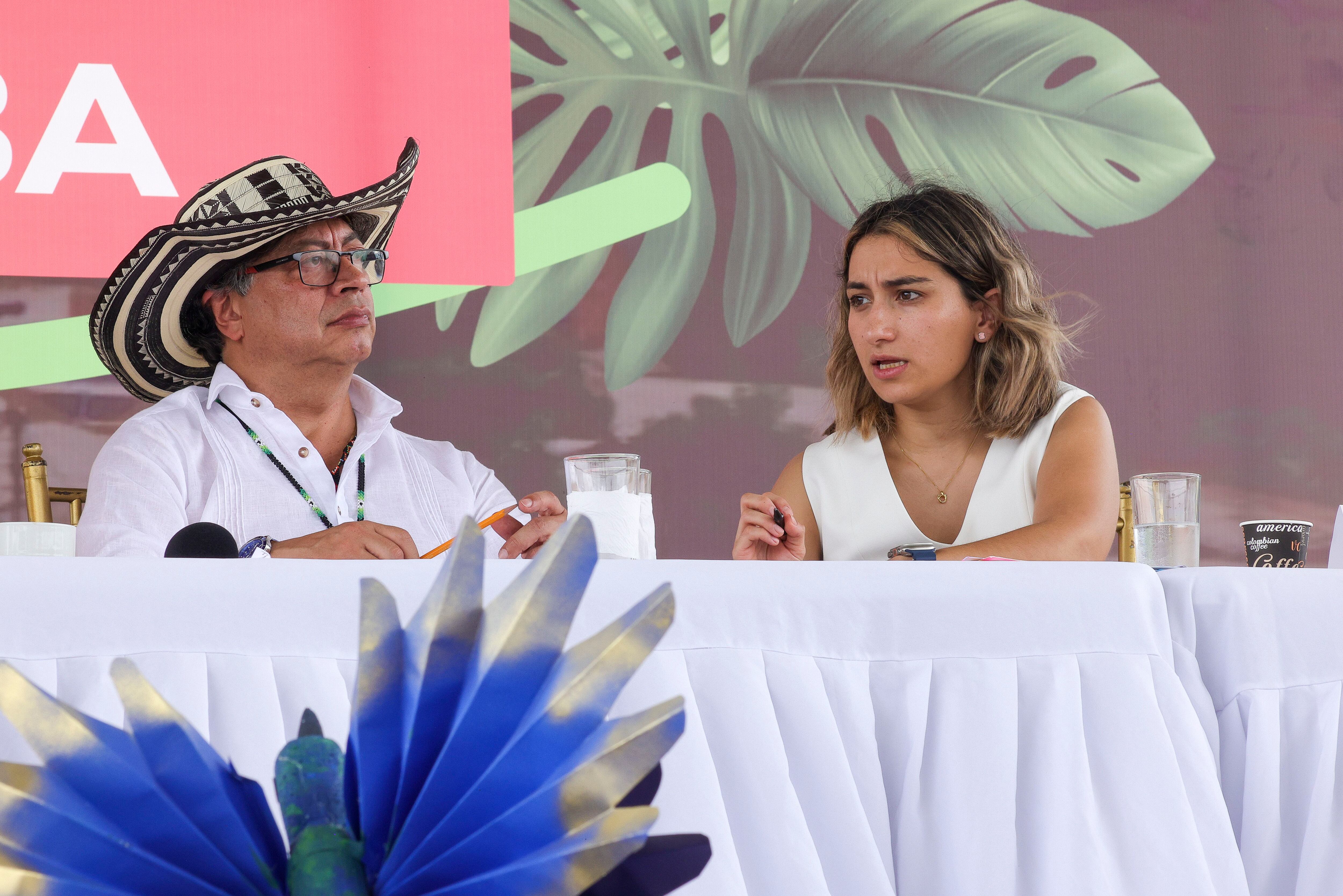 Laura Sarabia es la mujer con más poder en Colombia, al ser la mano derecha del presidente Gustavo Petro - crédito Joel González/Presidente