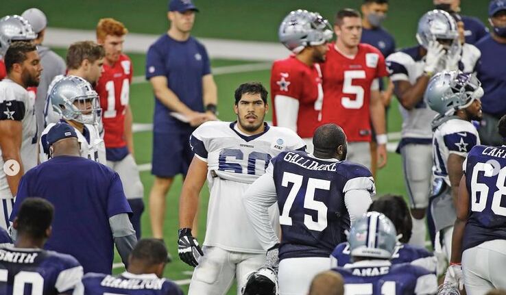 Isaac Alarcón fue cortado por los Dallas Cowboys