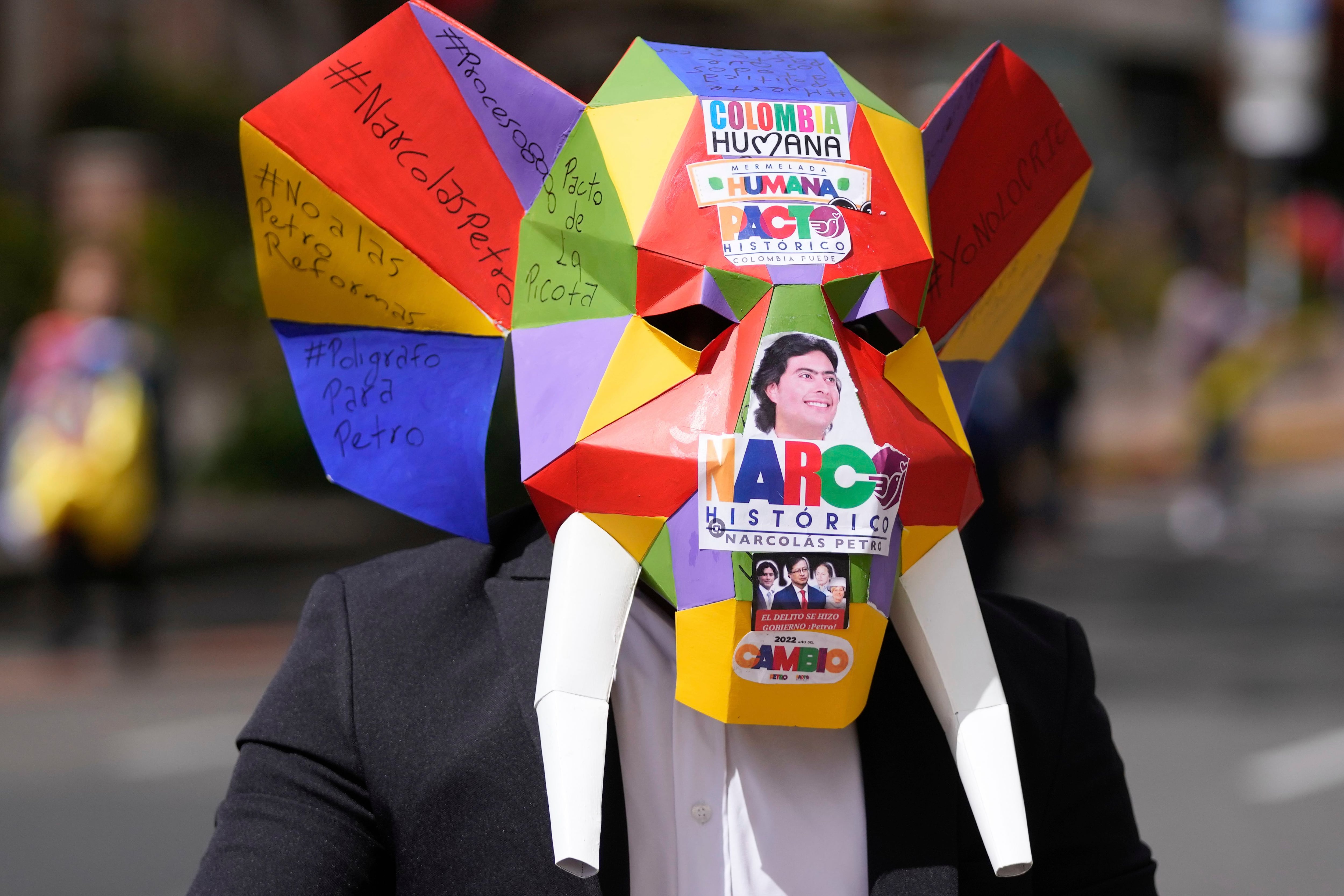 Las movilizaciones de este miércoles 16 de agosto contra el Gobierno Petro están programadas a iniciar sobre las 10:00 a. m. Foto: AP Foto/Fernando Vergara.