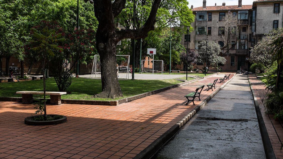 El barrio Los Andes, en Chacarita fue construido por el arquitecto Fermín Bereterbide (Adrián Escandar)