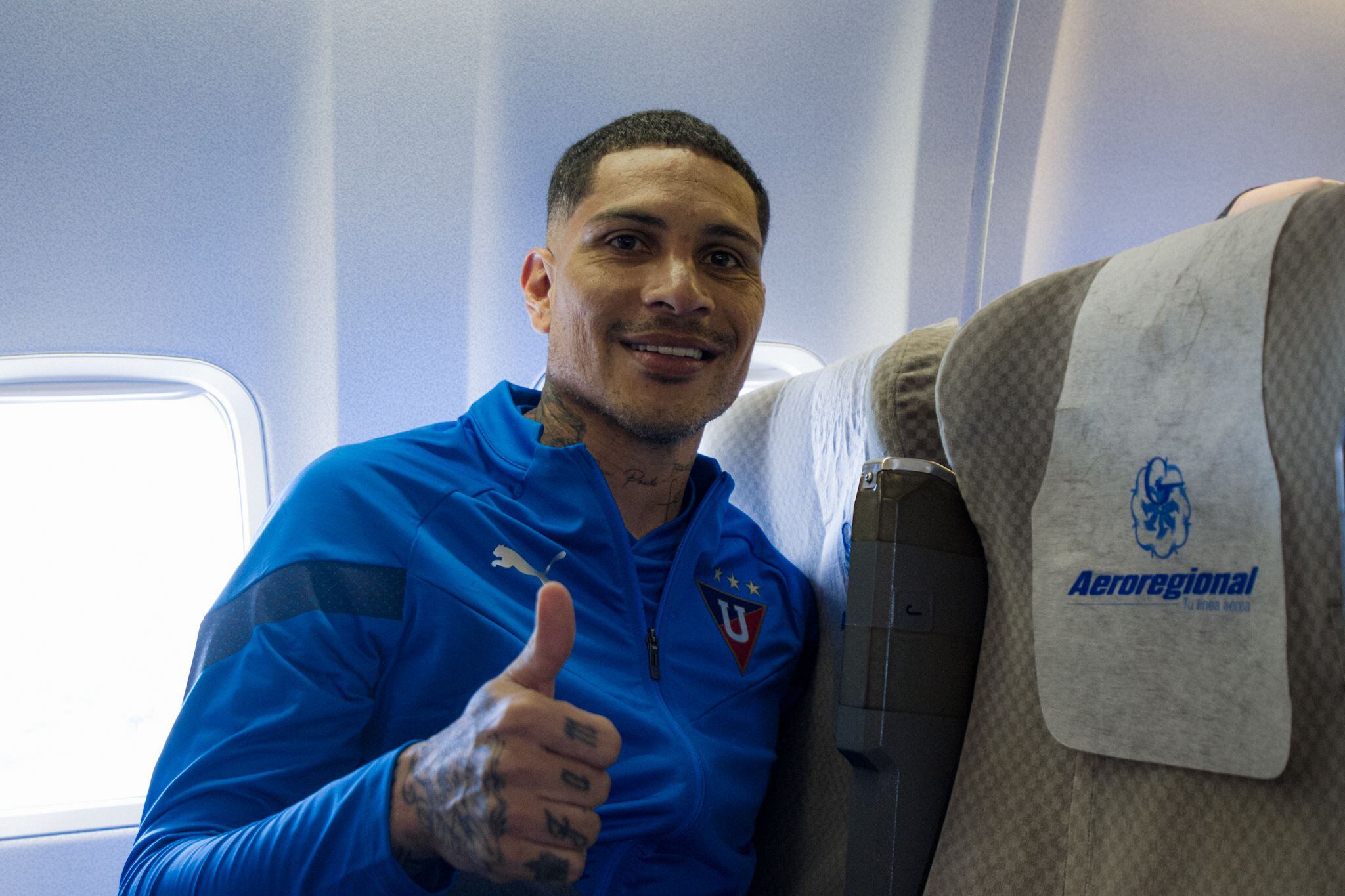 Paolo Guerrero viajó con LDU de Quito para enfrentar a Ñublense por la Copa Sudamericana.