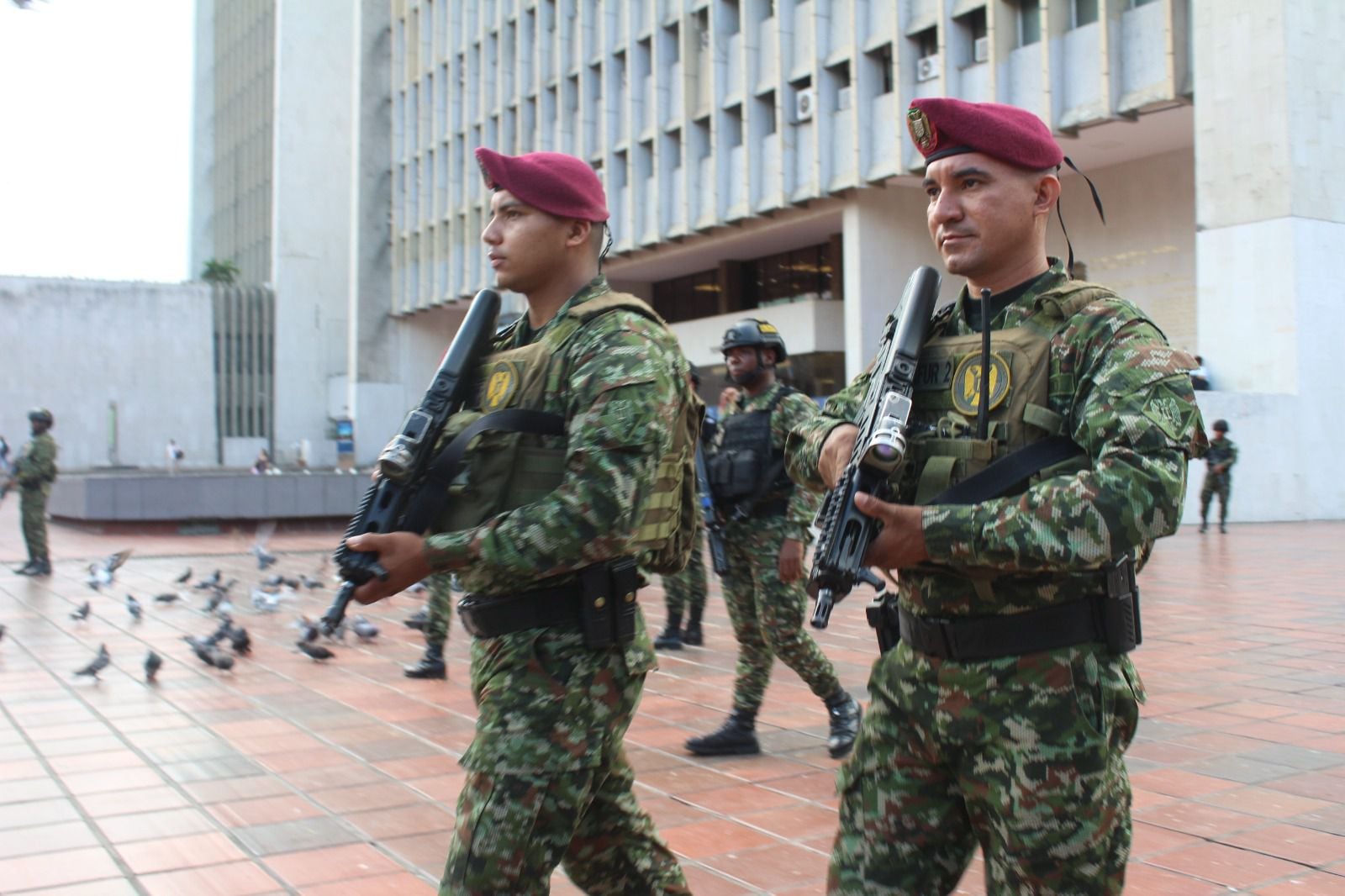 Seguridad para la COP16 - crédito Ejército Nacional