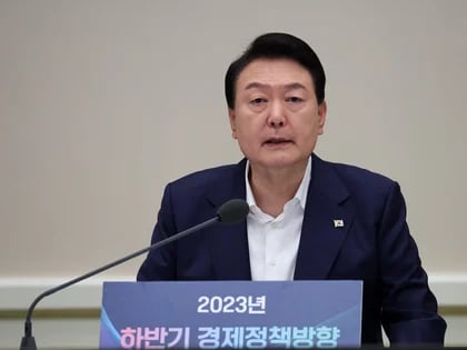 El presidente surcoreano, Yoon Suk Yeol, prometió mantener a raya las provocaciones militares del Norte, con un sistema de disuasión ampliado. (Europa Press)