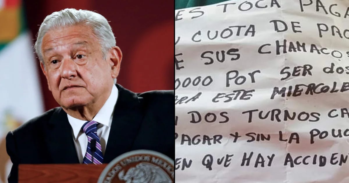 AMLO reacciona a presunta extorsión a escuela primaria de Coatzacoalcos, Veracruz: “No hay que dejarse intimidar” – infobae