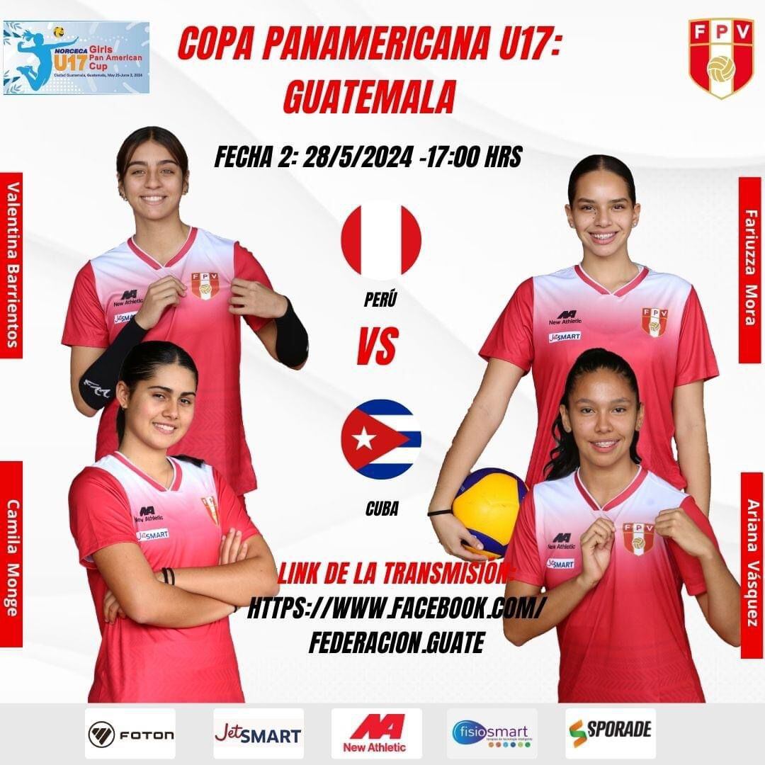 FPV anunció el partido de la selección peruana ante Cuba por la Copa Panamericana Sub 17.