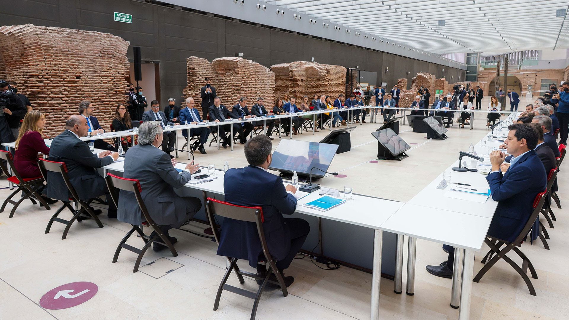 Alberto Fernández, Reunião do gabinete sobre Mudança Climática