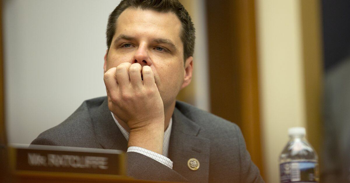 The EEUU Chamber of Deputies opens a Matt Gaetz investigation into allegations of inappropriate sexual conduct