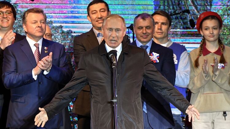Putin en Crimea (AFP)