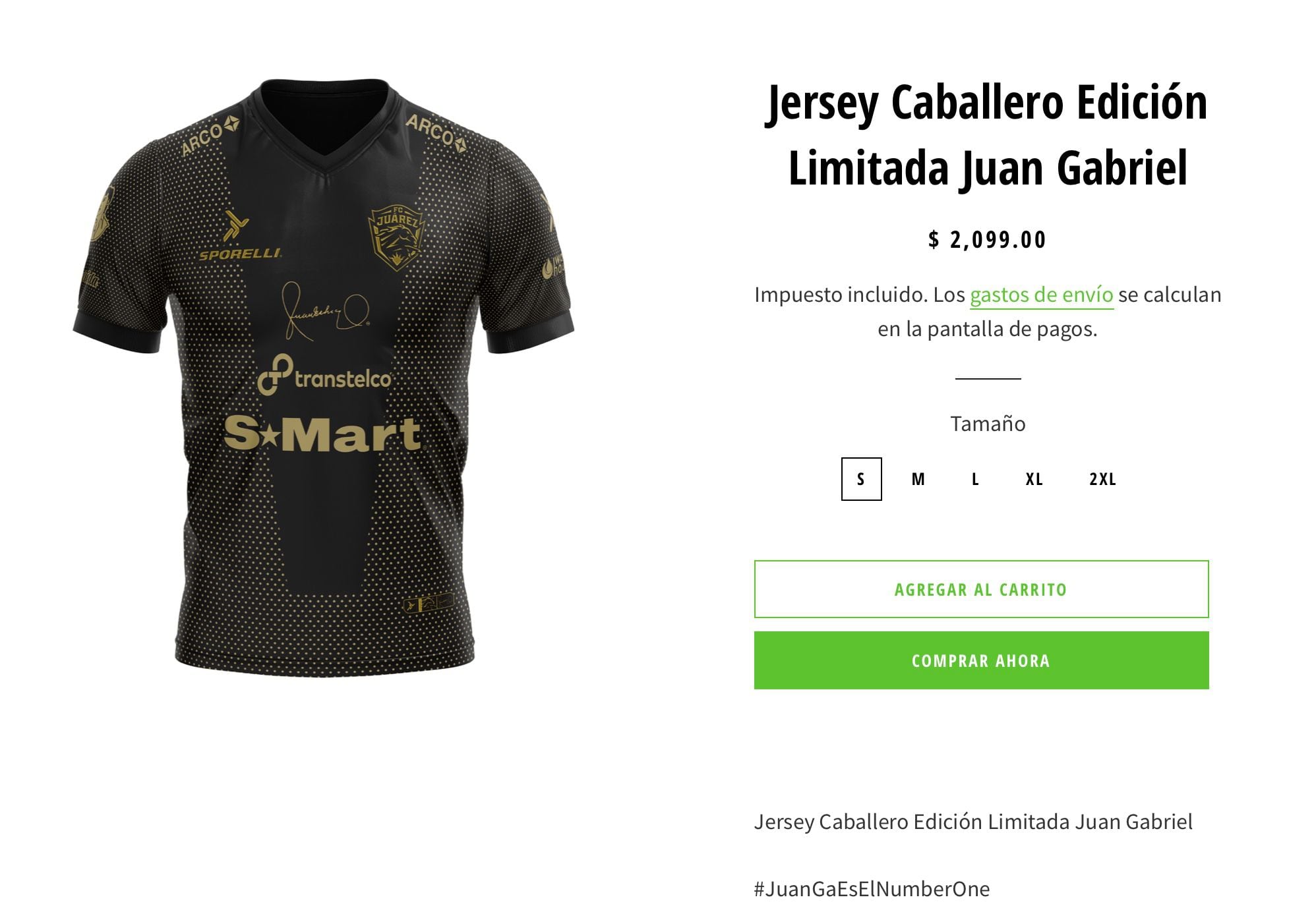 FC Juarez Releases Limited Edition Juan Gabriel Jersey