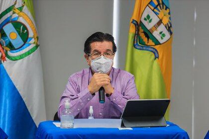 The Minister of Health Fernando Ruiz Gómez from San José de Guaviare.  Photo: courtesy Ministry of Health.