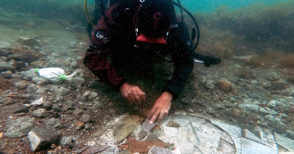 Surprising underwater discovery by Italian archaeologists