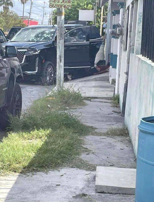 Cuatro civiles armados fueron abatidos por las autoridades durante los enfrentamientos en Matamoros (Foto: Twitter@Adela_Micha)