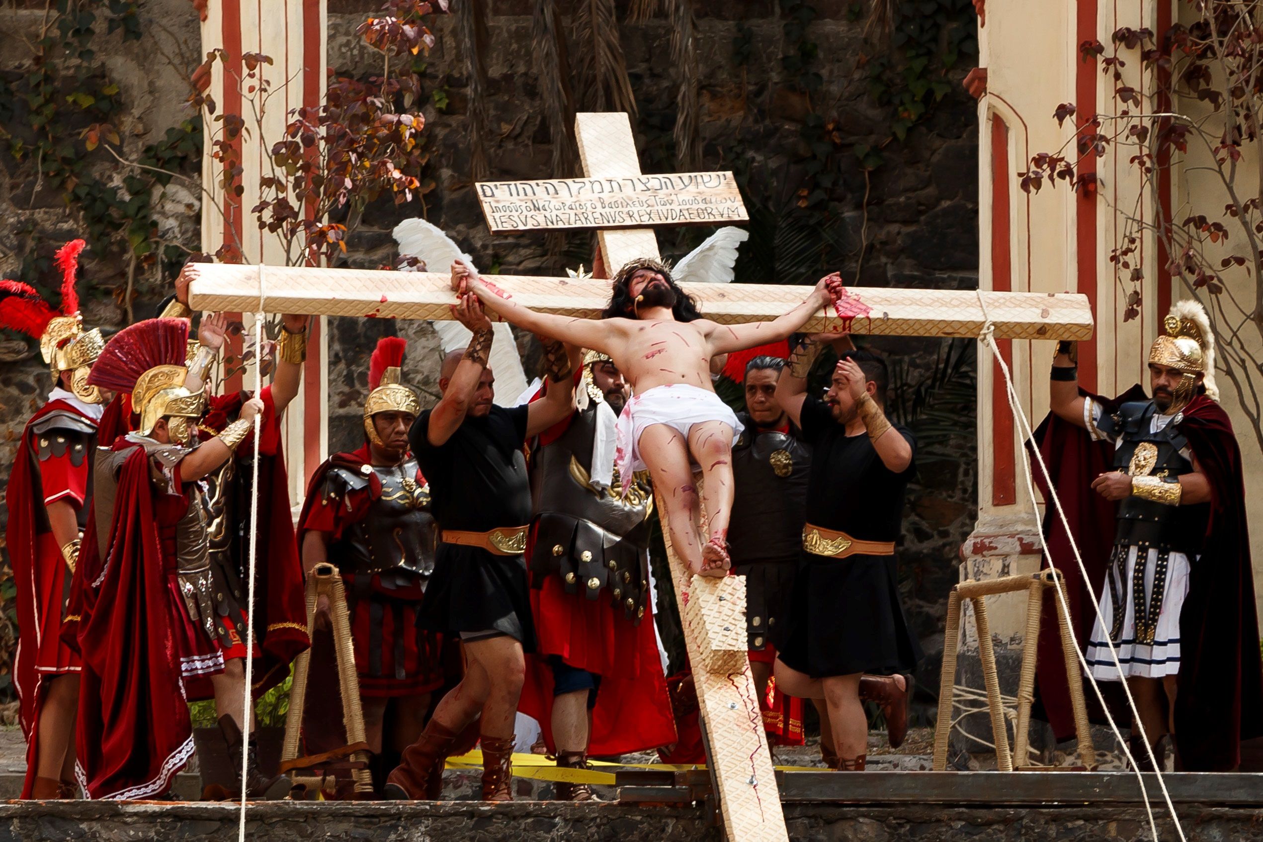 伊斯塔帕拉帕的圣周：霍乱流行引起了《基督受难》的代表- Infobae