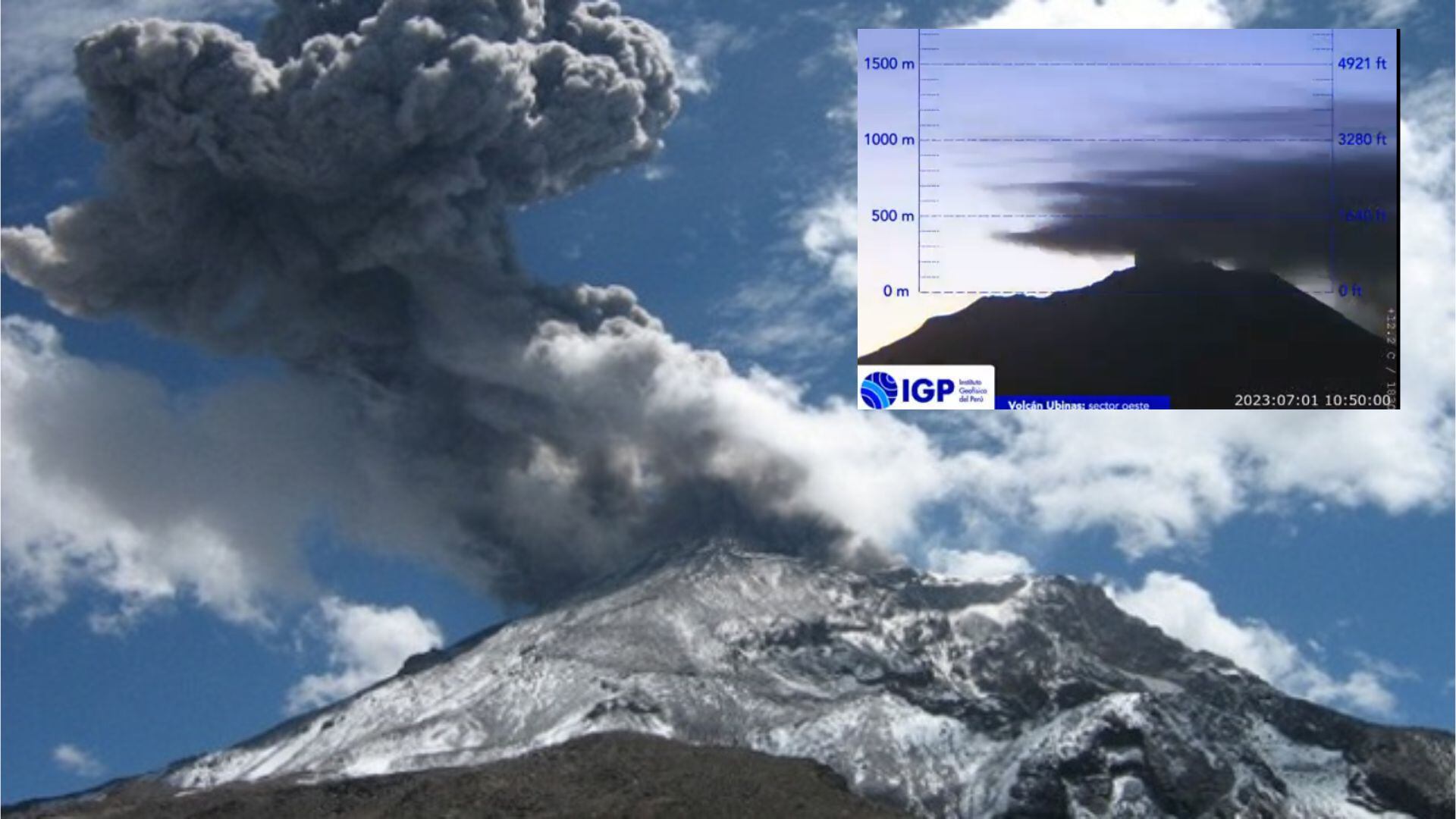 Volcán Ubinas ¿qué Significa La Alerta Naranja Por Aumento Permanente De Actividad Sísmica En 3923