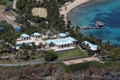  La isla privada de Epstein en las Islas Vírgenes de EEUU