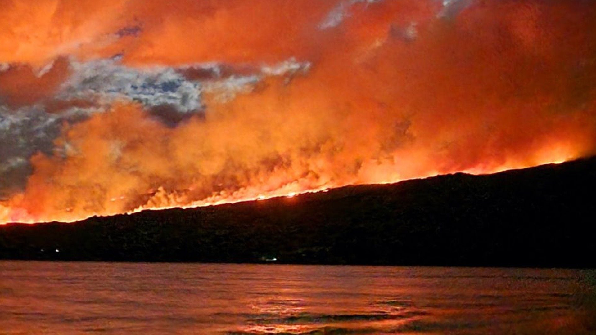 Incendio Chubut - Parque Nacional Los Alerces