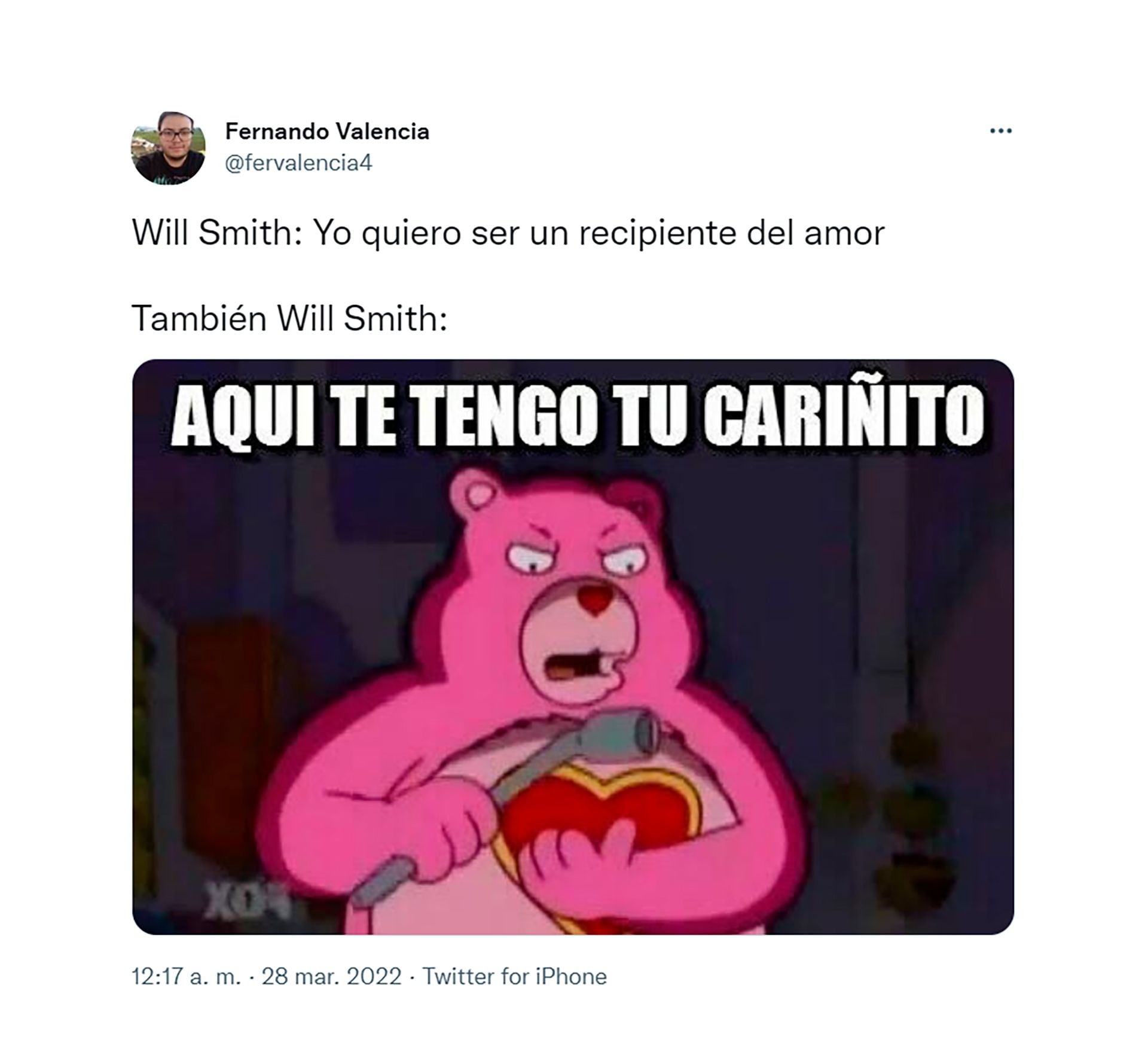 Memes - Golpe de Will Smith a Chris Rock