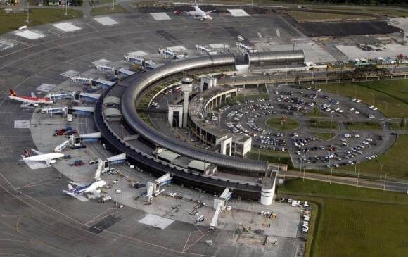 Aeropuerto Olaya Herrera de Medellín fue cerrado en la mañana del martes 22 de octubre de 2024 por mal tiempo - crédito Colprensa