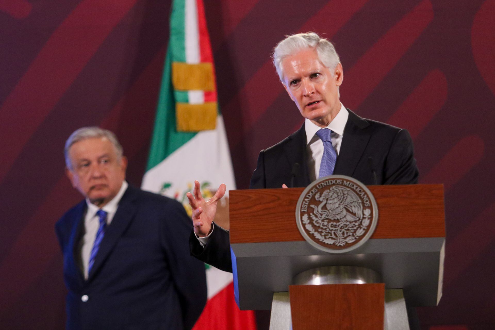 El presidente de México, anunció que asistirá al último informe del mandatario mexiquense. (MOISÉS PABLO/CUARTOSCURO)